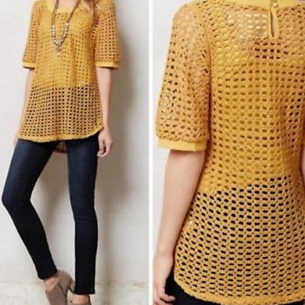 Anthropology Angel of the North tunic